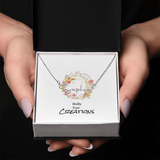 Personalized name necklaces!  These trendy necklaces look great with any outfit and are the perfect gift idea for friends and loved ones.