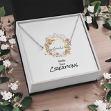 Personalized name necklaces!  These trendy necklaces look great with any outfit and are the perfect gift idea for friends and loved ones.
