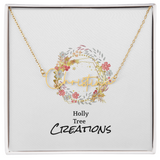 Personalized name necklaces!  These trendy necklaces look great with any outfit and are the perfect gift idea for friends and loved ones.