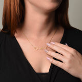 Personalized name necklaces!  These trendy necklaces look great with any outfit and are the perfect gift idea for friends and loved ones.