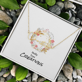 Personalized name necklaces!  These trendy necklaces look great with any outfit and are the perfect gift idea for friends and loved ones.