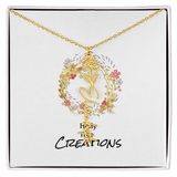 Beautiful birth flower necklace!