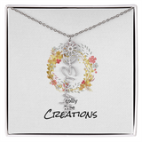 Beautiful birth flower necklace!
