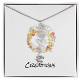 Beautiful birth flower necklace!