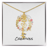 Beautiful birth flower necklace!