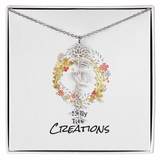 Beautiful birth flower necklace!