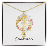Beautiful birth flower necklace!