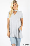 Peek A Boo short sleeve top