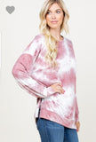 Tie dyed sweatshirt